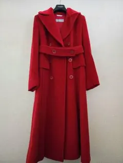 希少✨ MaxMara 白タグ ファー付き ウール ダブル ロングコート 黒 コート - 送料無料｜マックスマーラ公式サイト