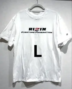 しまむら　RIZIN Tシャツ ホワイト L