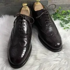 リーガル　ウイングチップ　ダークブラウン　レザー　25cm