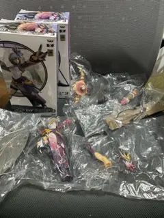 モンスターハンター 3G DXF ハンターフィギュア 3 ハンター 武器 セット