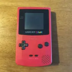 GAME BOY COLOR 赤 CGB-001 本体　ジャンク品