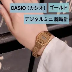 CASIO（カシオ）/ゴールド デジタルミニ腕時計