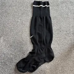 サッカー用黒ストライプソックス