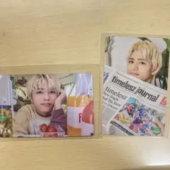 timelesz トレカ　篠塚大輝、佐藤勝利　STS/レシピ　通常盤