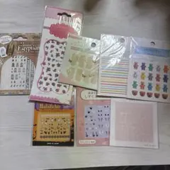 ネイルシール　8枚セット　①