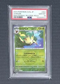 2025年最新】リーフィア マスターボール psa10の人気アイテム