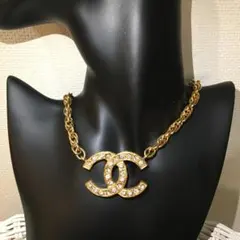 ㉑CHANEL シャネル ヴィンテージ ブレスレット ハート ココマーク 