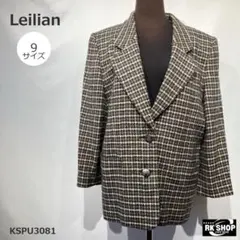 ✨美品✨レリアン 高級フランス生地 ダブルテーラードチェックM - メルカリ