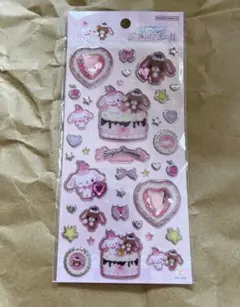 シュガーバニーズ Y2K ホイップ キラキラジュエルシール サンリオ