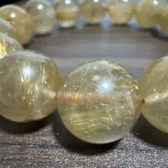 ☆高級品！タイガー タイチン ルチル ブレス 福禄開運秘宝⑨！11 