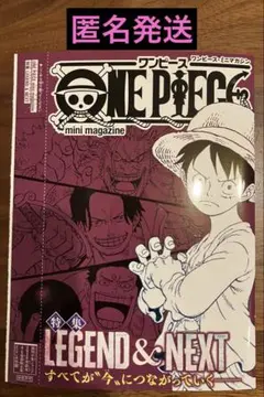週刊少年 ジャンプ　付録　ワンピース　ミニマガジン　1冊