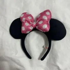 カチューシャ ミニー ピンク