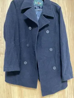 EAST BOY ネイビー ダブルブレストピーコート　スクール用に