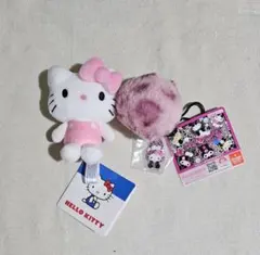 ハローキティ マスコット&ファーチャームセット