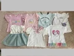 キッズ ガールズ 半袖Tシャツ 130cm まとめ売り