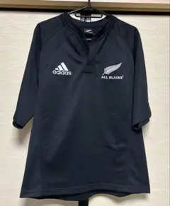 adidas オールブラックス レプリカジャージ 黒 M(日本XL相当)