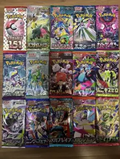 新品未開封】 15パック バラパック 151など 絶版パック - メルカリ