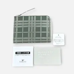 新品 マーガレットハウエル トリドン L字ジップ コンパクト財布 カーキのサムネイル