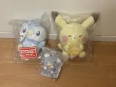 ポケモン　一番くじ　ポケピース　ぬいぐるみまとめ