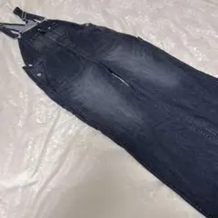 DU JOUR デュジュール デニムオーバーオール サロペット ワイドシルエット