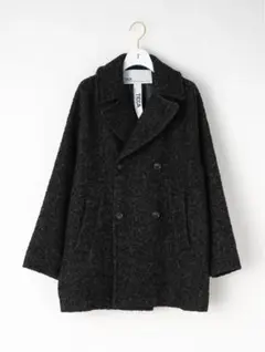今季新品/TICCA ピーコート ウールミックスツイードコート