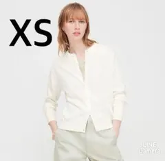 UNIQLO UVカットスーピマコットンクルーネックカーディガン XS