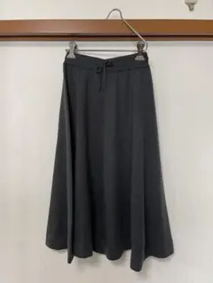 メリノブレンド　フレアスカート＋　グレー