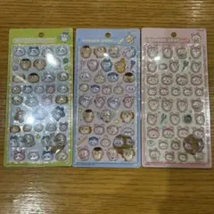 ちいかわ　ボンボンドロップシール　3枚セット