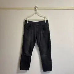 UNIQLO ユニクロ ストレートレッグデニムパンツ ダークグレー 32