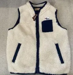 最終価格 ミキハウス miki house ボアベスト 100cm