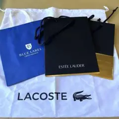 ショップ袋 LACOSTE 他4点セット