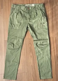 ZARA MAN パンツ 32 オリーブグリーン