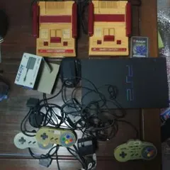 ファミコン・PS2 本体　SFCコントローラー　ACアダプター　セット