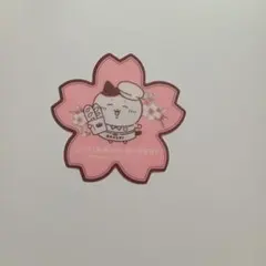 ちいかわベーカリー　ノベルティコースター　ハチワレ