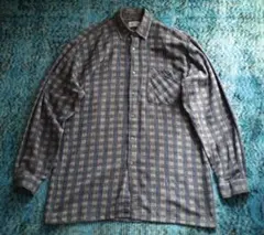 80s 90s EURO jacquard design shirt