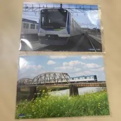 東武鉄道 80000系 ポストカード2枚セットのサムネイル