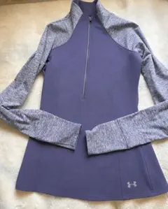Under Armour パープル ハイネック トップス