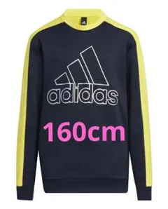 新品　adidas 裏ソフト起毛 カラーブロック クルー スウェット