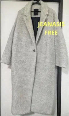 JEANASIS チェスターコート グレー