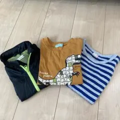 hakka 長袖Tシャツ ブランシェスのパーカー プティマイン　シャツ