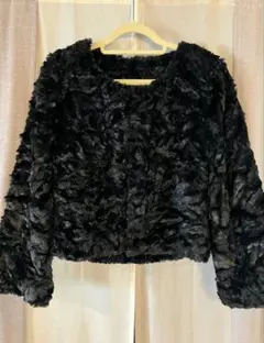 フェイクファーボレロ　結婚式　パーティー