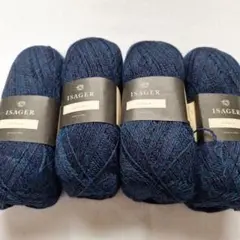 ISAGER ALPACA 1 　　 4玉セット