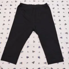 UNIQLO ベビー ブラックレギンス 110　七分丈