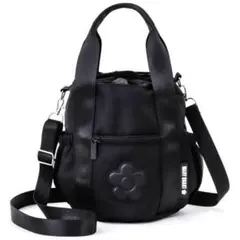 MARY QUANT マリークワント 6ポケット 2Way ショルダーバッグ