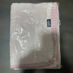 【新品】はぐまむ ガーゼケット 6重 Mサイズ ピンクどっと