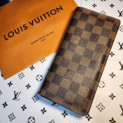LOUIS VUITTON ルイヴィトン　ダミエ　ジッピーウォレット　札入れ