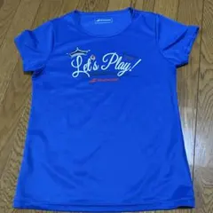 Babolat テニスTシャツ BTWPJA34 ブルー L