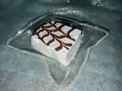 kikisquishy ラテアート 水色 ぼやぼや袋