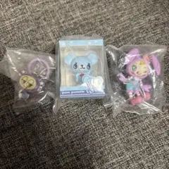 次郎くん　ミントくん　ベリエちゃん　めじるしアクセサリー　3点セット