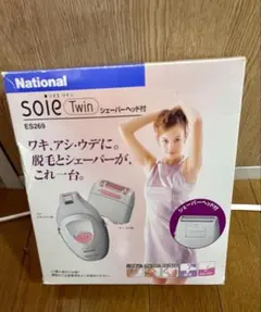 【新品未使用】脱毛器　soie Twin(ソイエ　ツイン) ES2004 ES2004 概要 - ソイエ ツイン | ボディケア（光エステ・脱毛器